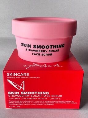 LA Splash Strawberry Sugar Face Scrub NIB 1.77 oz Exfoliating Skincare